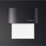 LED nástěnné svítidlo Skoff Tango mini černá teplá bílá IP20 ML-TMI-D-H