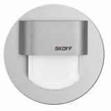 LED nástěnné svítidlo Skoff Rueda mini hliník studená bílá IP20 ML-RMI-G-W