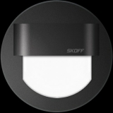 LED nástěnné svítidlo Skoff Rueda Stick černá teplá bílá IP20 ML-RST-D-H