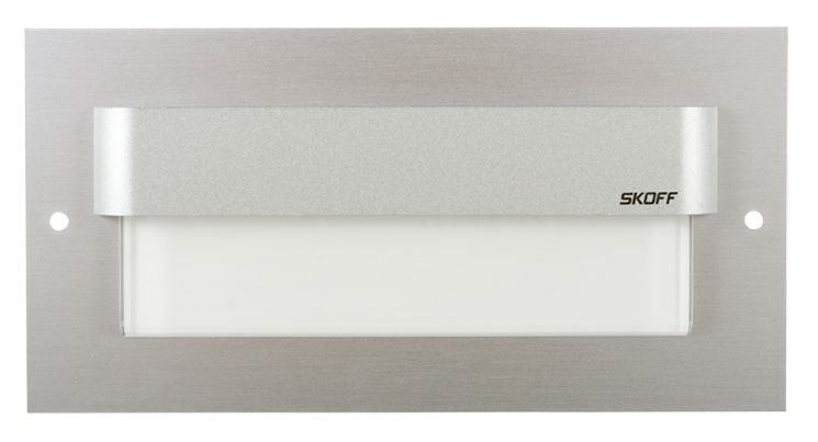 LED nástěnné svítidlo Skoff Tango Max hliník teplá bílá IP20 ML-TMX-G-H