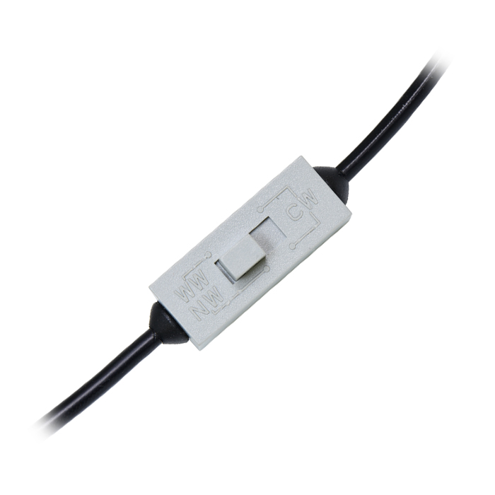 LED stropní svítidlo Ecolite RAFA 2 LED-CSQ-CCT/25W/CR černá