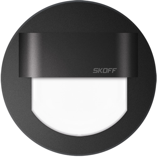 LED nástěnné svítidlo Skoff Rueda černá modrá IP20 ML-RUE-D-B