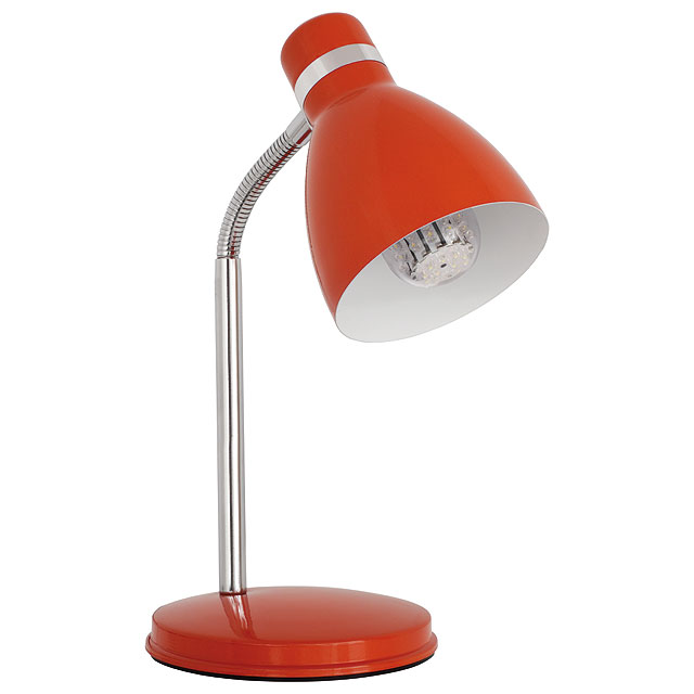 Stolní lampa Kanlux ZARA 07563 oranžová