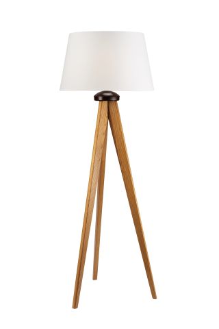 Stojací lampa Lamkur Aida 35246 LP 1.98 dub rustik  