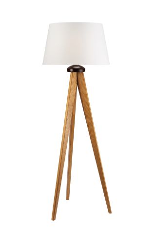 Stojací lampa Lamkur Aida 35246 LP 1.98 dub rustik