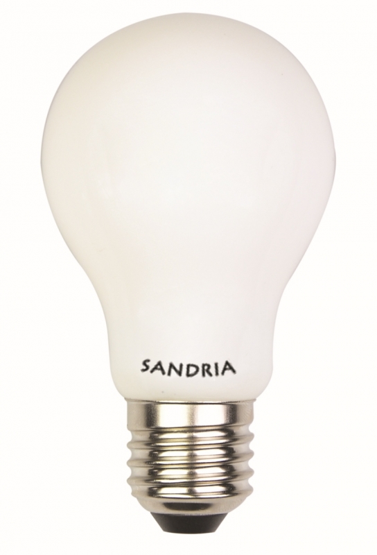 LED žárovka Sandy LED E27 S2120 8W OPAL teplá bílá