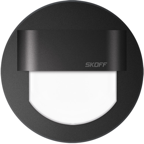 Levně LED nástěnné svítidlo Skoff Rueda černá neutrální 230V MA-RUE-D-N