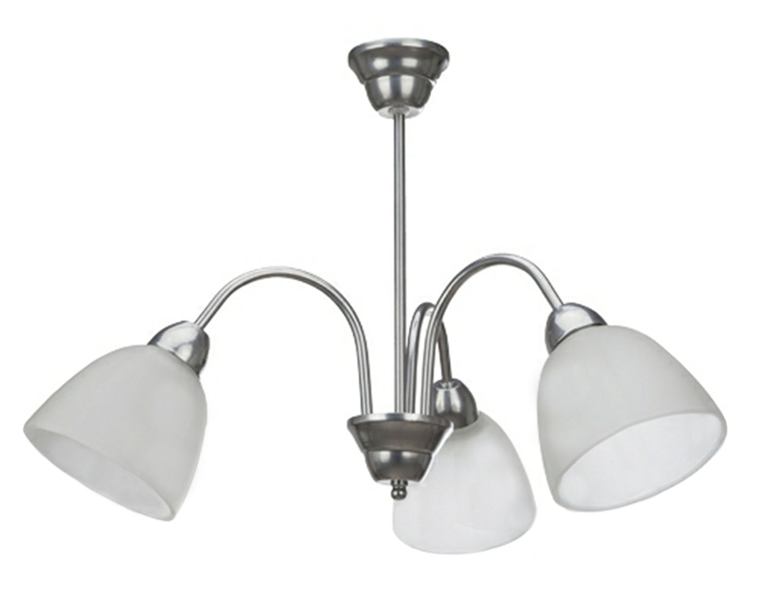 Závěsné svítidlo Lampex Vesuvio 119 stříbrná