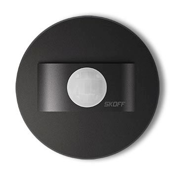 Senzor pohybu PIR Skoff Rueda černá IP20 MC-RUE-D-0 10V