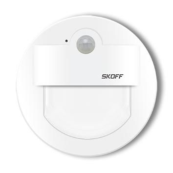 Levně LED nástěnné svítidlo Skoff Rueda bílá studená 230V MM-RUE-C-W s čidlem pohybu
