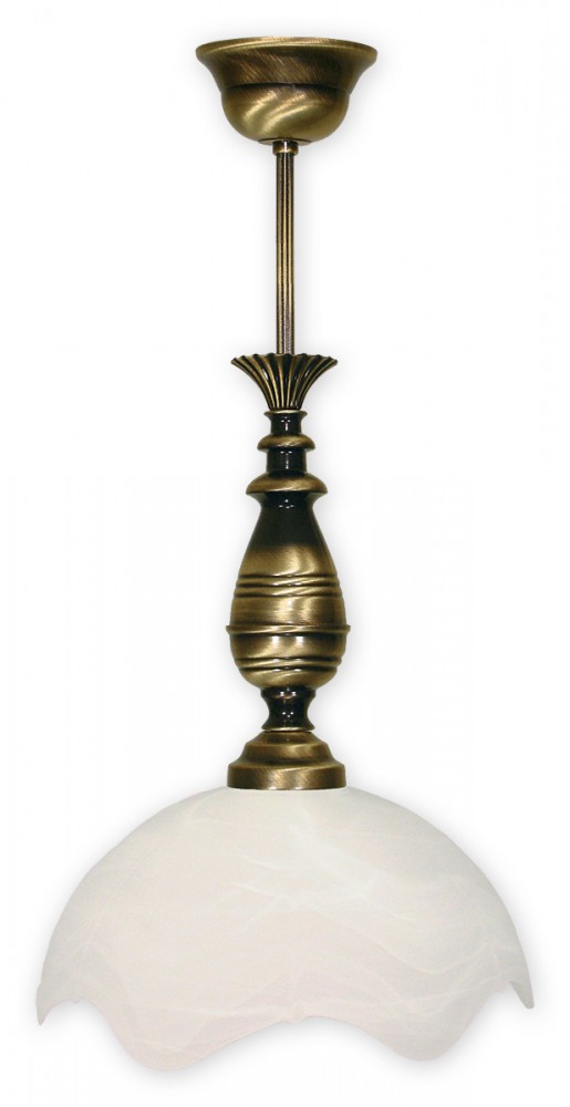 Závěsné svítidlo na tyči Lemir 057/W1 FUKS patina