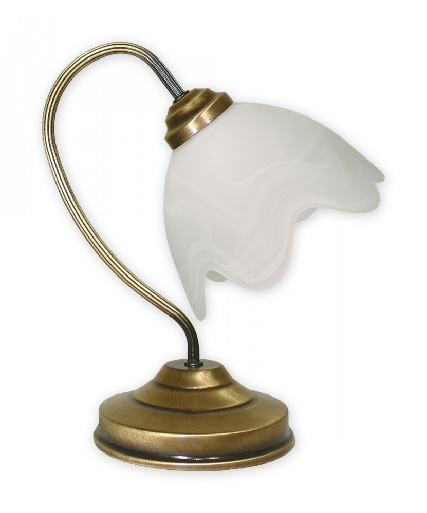 Stolní lampička Lemir 058/L1 FUKS patina