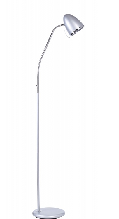 Stojací lampa SANDY L2090 stříbrná