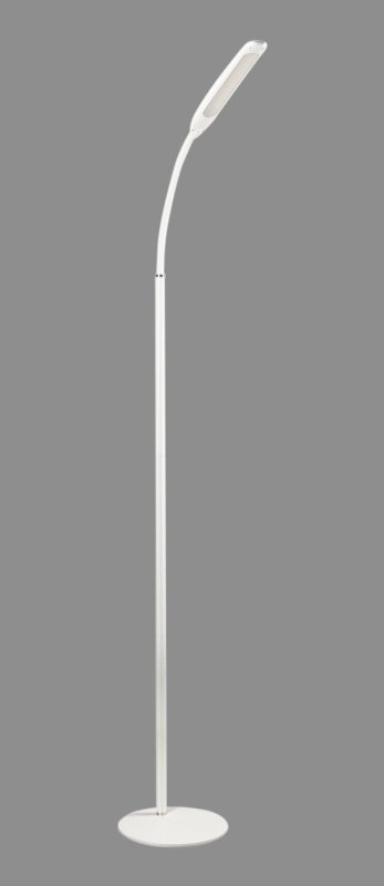 Podlahová lampa s dálkovým ovládáním LP-YORK10W-00-DEC bílá