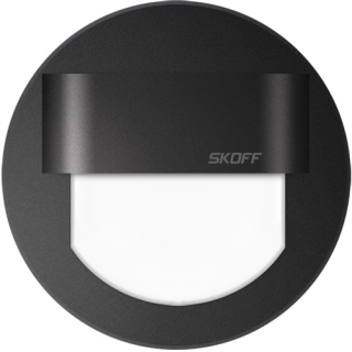 LED nástěnné svítidlo Skoff Rueda černá studená bílá IP20 ML-RUE-D-W