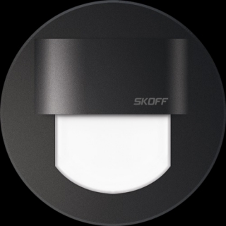 LED nástěnné svítidlo Skoff Rueda mini Stick černá studená bílá IP20 ML-RMS-D-W