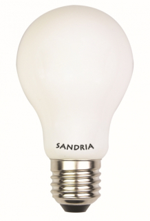 LED žárovka Sandy LED E27 S2120 8W OPAL teplá bílá