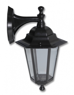 Venkovní nástěnná lampa Ecolite Z6102-CR černá