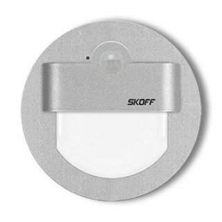 LED nástěnné svítidlo Skoff Rueda hliník teplá 230V MM-RUE-G-H s čidlem pohybu
