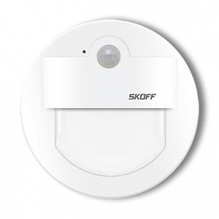 LED nástěnné svítidlo Skoff Rueda bílá studená 230V MM-RUE-C-W s čidlem pohybu