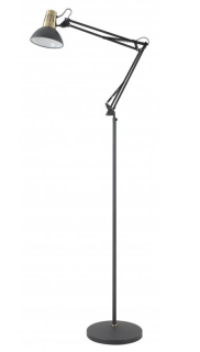 Podlahová lampa LP-ART-F-E27-10-DEC GTV-2355 ARTEMIA černá
